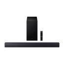 Samsung Barra de Sonido Bluetooth de 2.1 Canales | Subwoofer | Sonido Envolvente 3D | Bass Boost | Adaptive Sound Lite | GM Pro | Dolby 2.0 | DTS V:X | 300W