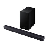 Samsung Barra de Sonido Bluetooth de 2.1 Canales | Subwoofer | Sonido Envolvente 3D | Bass Boost | Adaptive Sound Lite | GM Pro | Dolby 2.0 | DTS V:X | 300W
