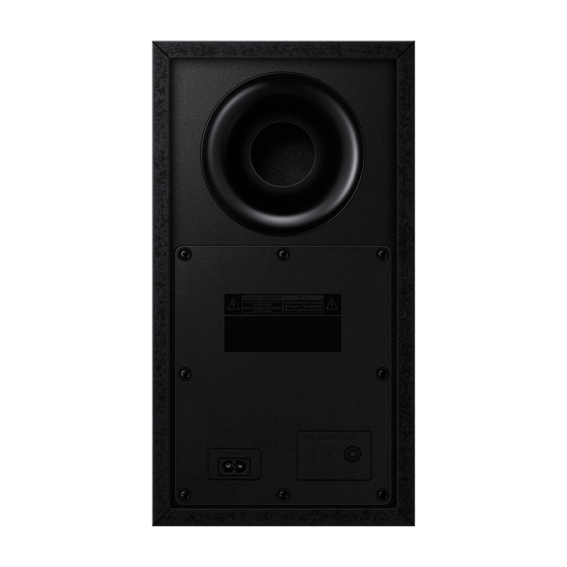 Samsung Barra de Sonido Bluetooth de 2.1 Canales | Subwoofer | Sonido Envolvente 3D | Bass Boost | Adaptive Sound Lite | GM Pro | Dolby 2.0 | DTS V:X | 300W