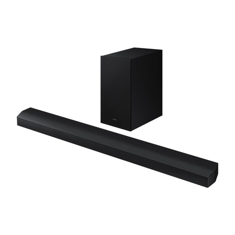 Samsung Barra de Sonido Bluetooth de 5.1 Canales |  Subwoofer | Sonido Envolvente 3D | Bass Boost | Adaptive Sound Lite | Dolby 5.1 | DTS V:X | 400W