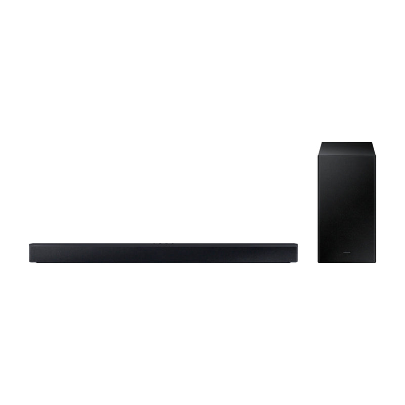 Samsung Barra de Sonido Bluetooth de 2.1 Canales | Subwoofer | Sonido Envolvente 3D | Bass Boost | Adaptive Sound Lite | GM | Dolby Digital | DTS V:X | 300W