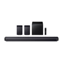 Samsung Barra de Sonido Bluetooth de 9.1.4 Canales | Subwoofer | Sonido Envolvente 3D | Q-Symphony | SpaceFit Sound Pro | GM Pro | WiFi | AVA Pro | Wireless Dolby Atmos | DTS:X | 580W