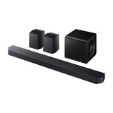 Samsung Barra de Sonido Bluetooth de 9.1.4 Canales | Subwoofer | Sonido Envolvente 3D | Q-Symphony | SpaceFit Sound Pro | GM Pro | WiFi | AVA Pro | Wireless Dolby Atmos | DTS:X | 580W