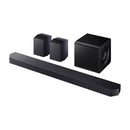Samsung Barra de Sonido Bluetooth de 9.1.4 Canales | Subwoofer | Sonido Envolvente 3D | Q-Symphony | SpaceFit Sound Pro | GM Pro | WiFi | AVA Pro | Wireless Dolby Atmos | DTS:X | 580W