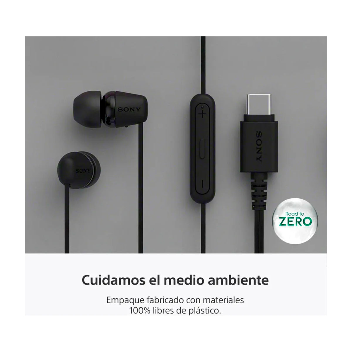 Sony IER-EX15C Audífonos de Cable | Negro