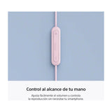 Sony IER-EX15C Audífonos de Cable - Rosa