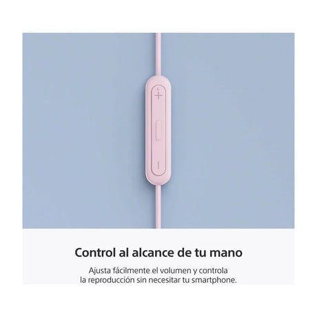 Sony IER-EX15C Audífonos de Cable - Rosa
