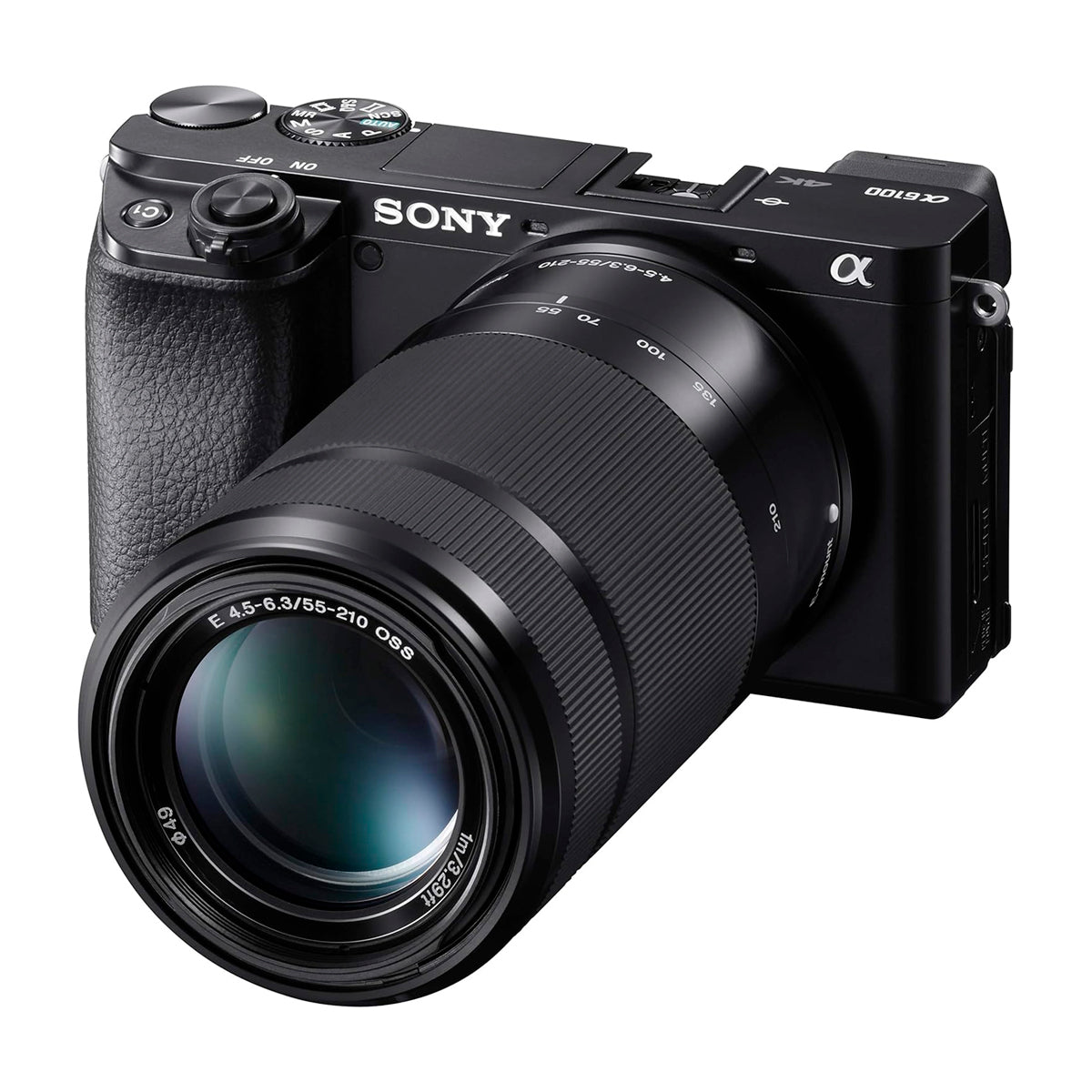 Sony a6100 Alpha Cámara Digital Mirrorless con Lentes 16-50mm OSS II y 55-210mm | ILCE-6100X
