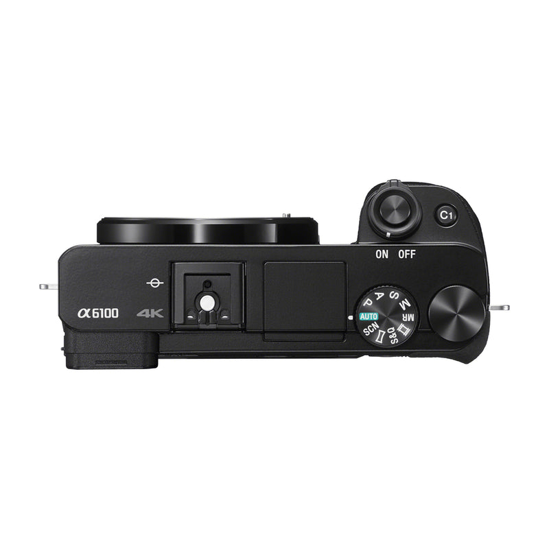 Sony a6100 Alpha Cámara Digital Mirrorless con Lentes 16-50mm OSS II y 55-210mm | ILCE-6100X