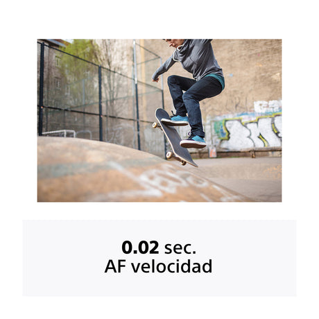 Sony a6400 Alpha Cámara Digital Mirrorless con Lente 18-135mm OSS | ILCE-6400M