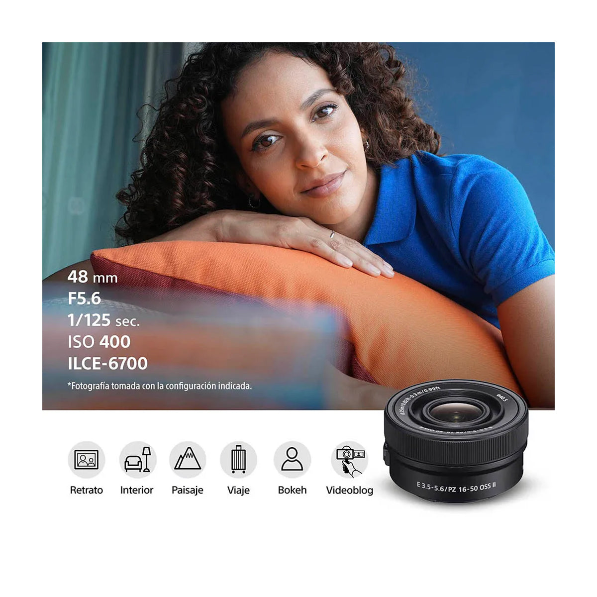 Sony a6700 Alpha Cámara Digital Mirrorless con Lente 16-50mm OSS II | ILCE-6700K