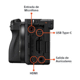 Sony a6700 Alpha Cámara Digital Mirrorless con Lente 18-135mm OSS | ILCE-6700M