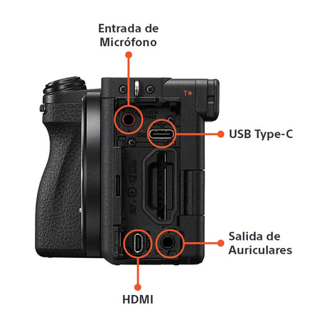 Sony a6700 Alpha Cámara Digital Mirrorless con Lente 18-135mm OSS | ILCE-6700M