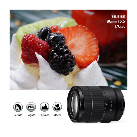 Sony a6700 Alpha Cámara Digital Mirrorless con Lente 18-135mm OSS | ILCE-6700M