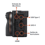 Sony a7C II Alpha Cámara Digital Mirrorless Body | ILCE-7CM2 | Full Frame | Negro