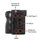 Sony a7C II Alpha Cámara Digital Mirrorless con Lente 28-60mm | ILCE-7CM2L | Full Frame | Negro