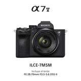 Sony a7 V Alpha Cámara Digital Mirrorless con Lente 28-70mm OSS II | ILCE-7M5M | Full Frame