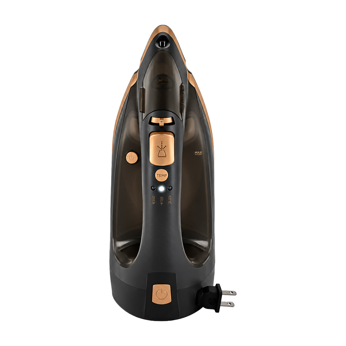 Black & Decker Plancha de Ropa | Antiadherente | Easy Clean | Negro