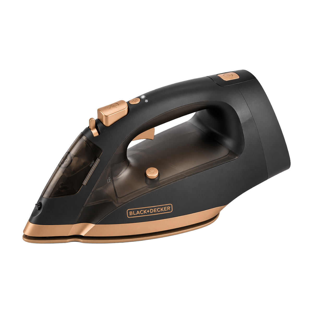 Black & Decker Plancha de Ropa | Antiadherente | Easy Clean | Negro