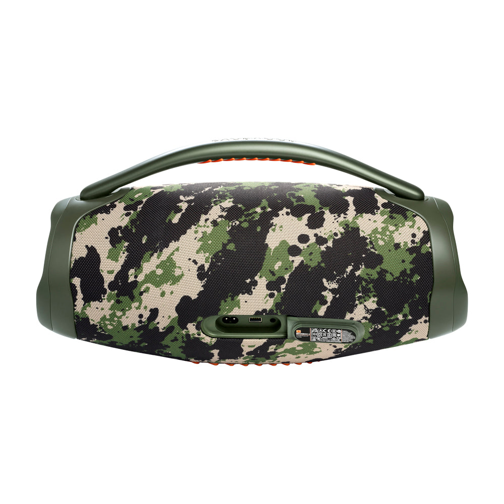 JBL Boombox 3 Bocina Portátil Bluetooth Waterproof | JBL Original Pro | 24H | IP67 | Camuflaje