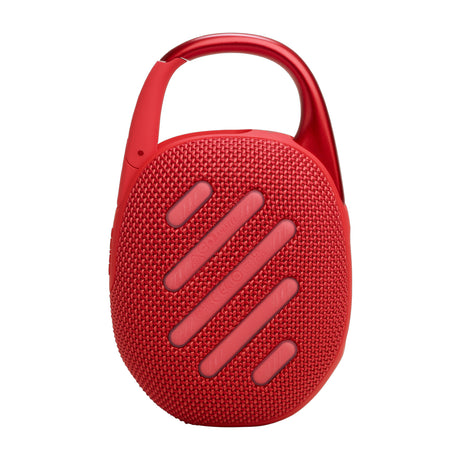 JBL Clip 5 Bocina Portátil Bluetooth Waterproof | Mosquetón | 12H | IP67 | Rojo