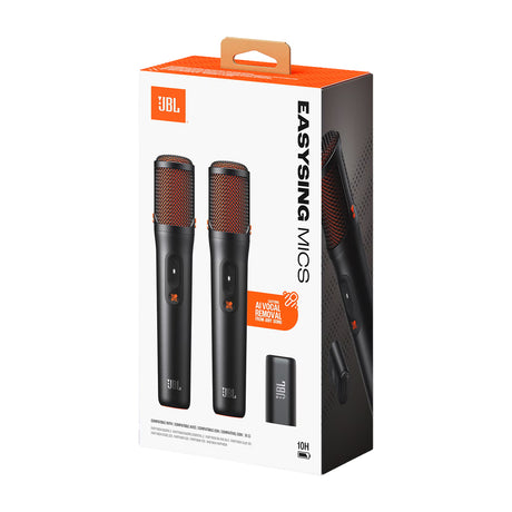 JBL EasySing Mics Micrófono Vocal Profesional Inalámbrico