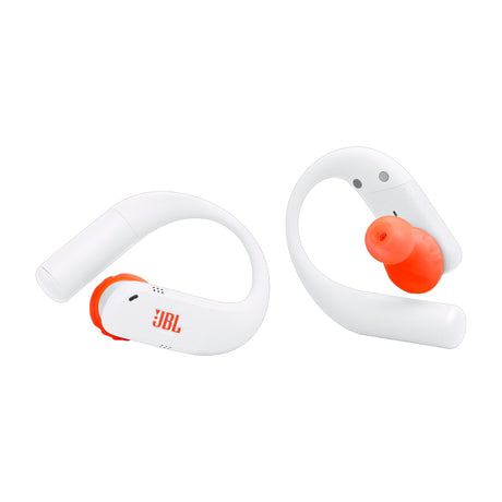 JBL Endurance Peak 4 True Wireless Audífonos Inalámbricos Bluetooth Deportivos Waterproof | Blanco