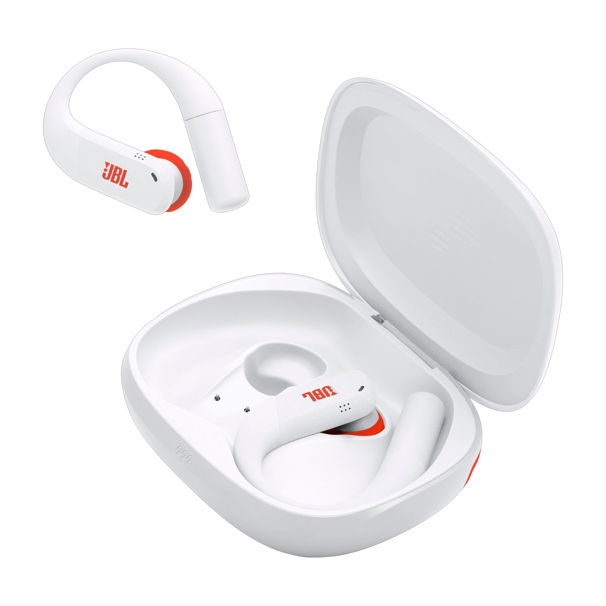 JBL Endurance Peak 4 True Wireless Audífonos Inalámbricos Bluetooth Deportivos Waterproof | Blanco