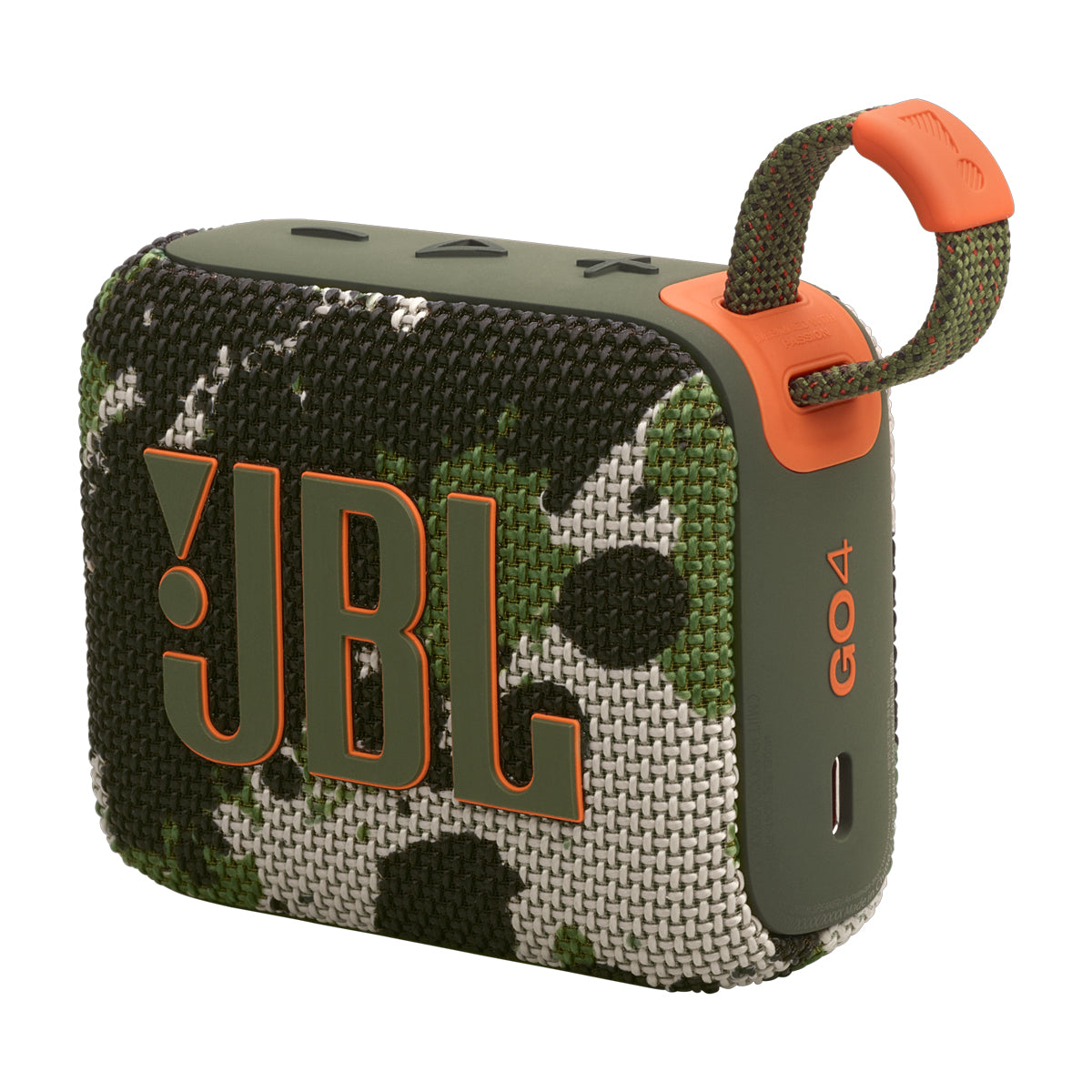 JBL GO 4 Bocina Portátil Bluetooth Waterproof | JBL Pro Sound | 7H | IP67 | Camuflaje