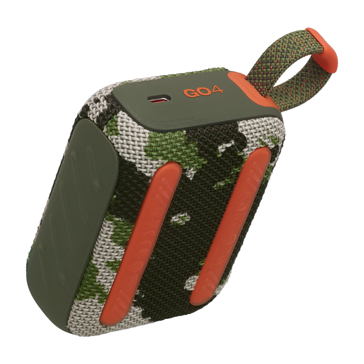 JBL GO 4 Bocina Portátil Bluetooth Waterproof | JBL Pro Sound | 7H | IP67 | Camuflaje