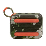 JBL GO 4 Bocina Portátil Bluetooth Waterproof | JBL Pro Sound | 7H | IP67 | Camuflaje