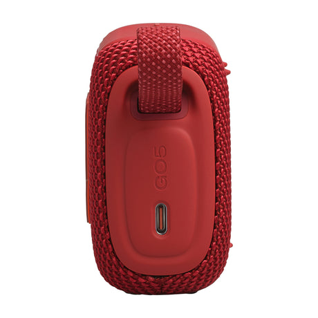 JBL GO 5 Bocina Portátil Bluetooth Waterproof | JBL Pro Sound | 10H | IP68 | Rojo
