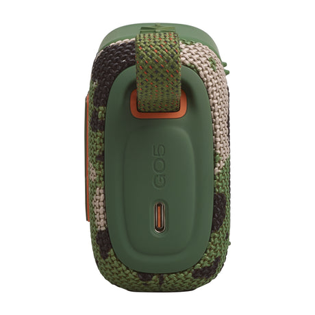 JBL GO 5 Bocina Portátil Bluetooth Waterproof | JBL Pro Sound | 10H | IP68 | Camuflaje