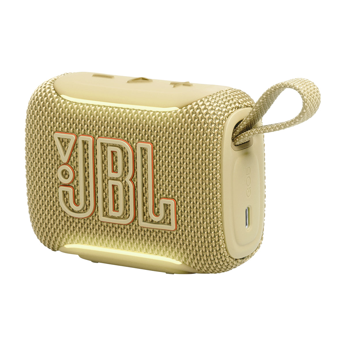 JBL GO 5 Bocina Portátil Bluetooth Waterproof | JBL Pro Sound | 10H | IP68 | Amarillo