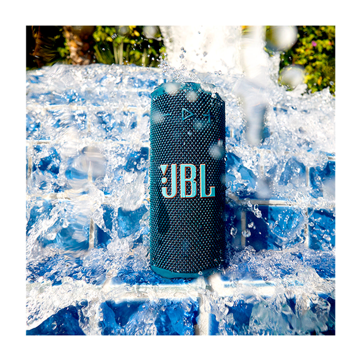 JBL Grip Bocina Portátil Bluetooth Waterproof | AI Sound Boost | 14H | IP68 | Azul