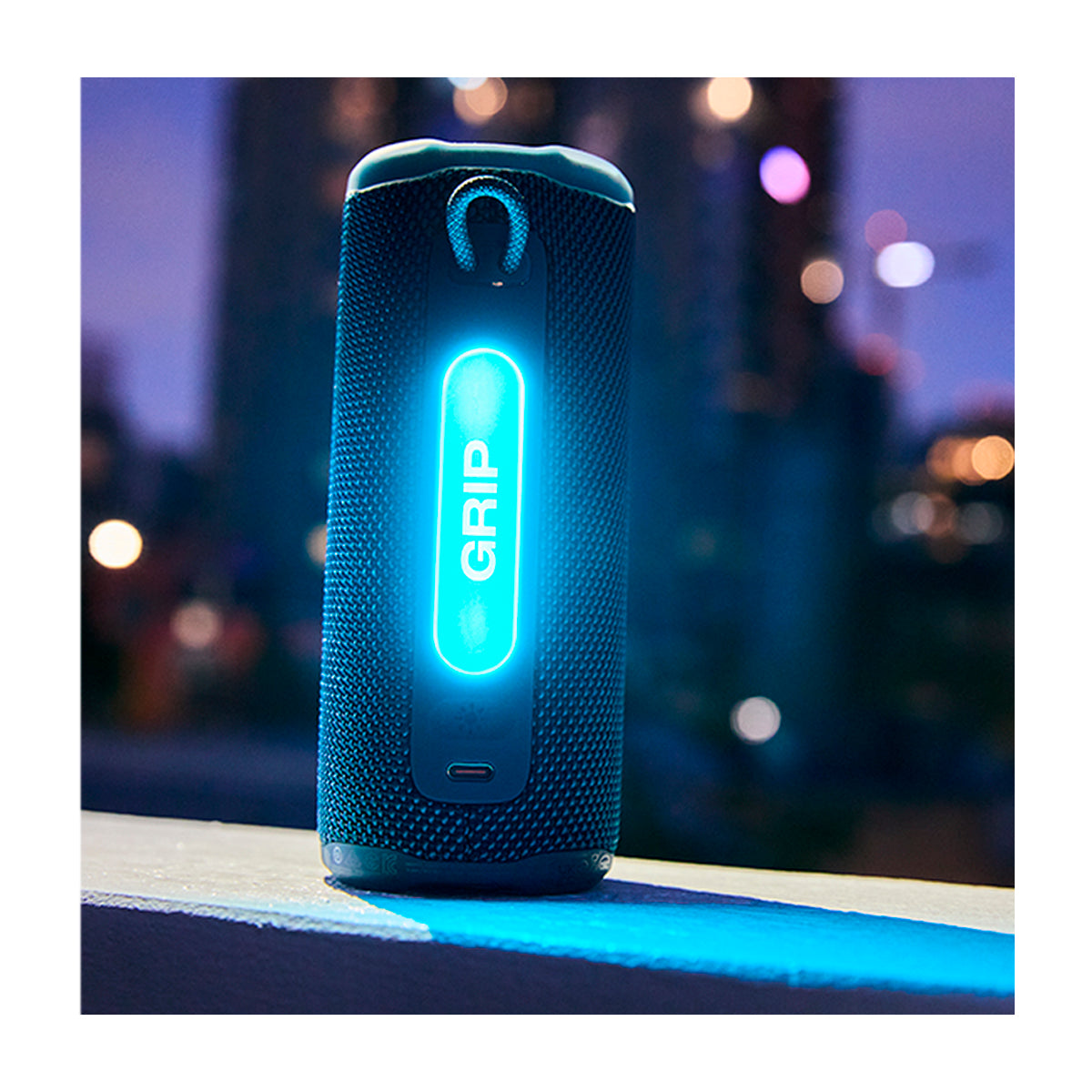 JBL Grip Bocina Portátil Bluetooth Waterproof | AI Sound Boost | 14H | IP68 | Azul