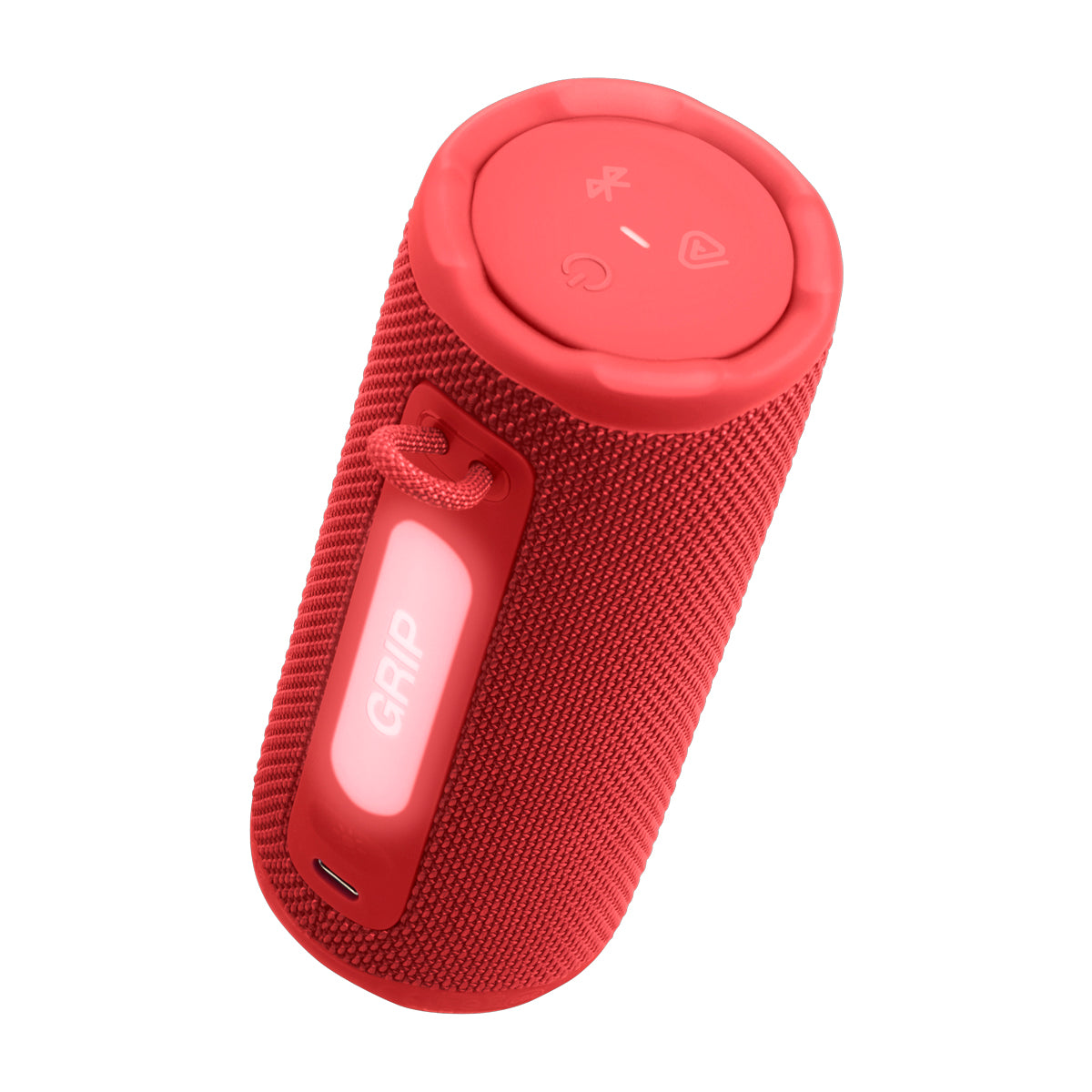 JBL Grip Bocina Portátil Bluetooth Waterproof | AI Sound Boost | 14H | IP68 | Rojo