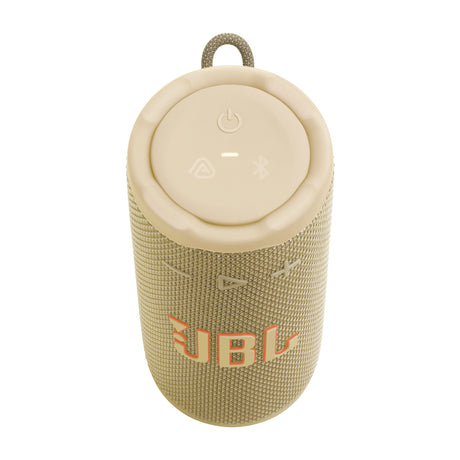JBL Grip Bocina Portátil Bluetooth Waterproof | AI Sound Boost | 14H | IP68 | Amarillo