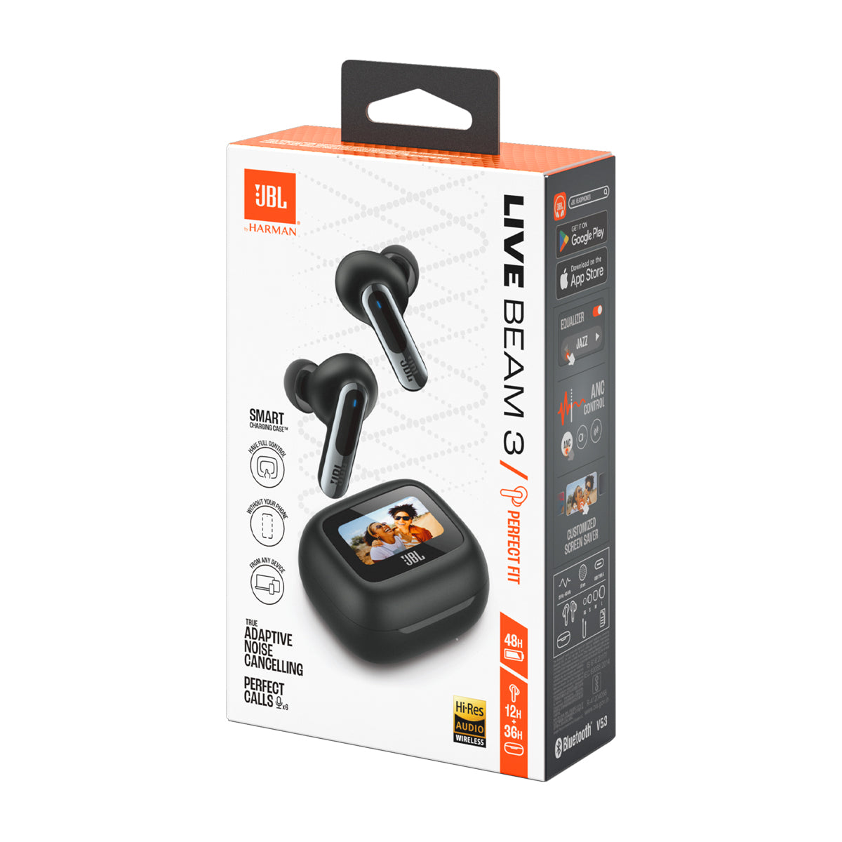 JBL Live Beam 3 Audífonos Inalámbricos | ANC | Negro - Photura