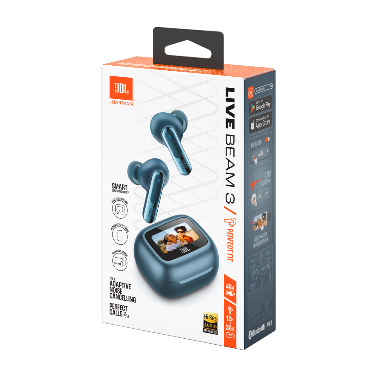 JBL LIVE BEAM 3 ワイヤレスイヤフォン JBL Live Beam 3 Audífonos Inalámbricos | ANC | Azul - Photura
