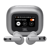 JBL Live Beam 3 True Wireless Audífonos Inalámbricos Bluetooth | Adaptive Noise Cancelling | Plateado