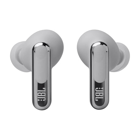 JBL Live Beam 3 True Wireless Audífonos Inalámbricos Bluetooth | Adaptive Noise Cancelling | Plateado