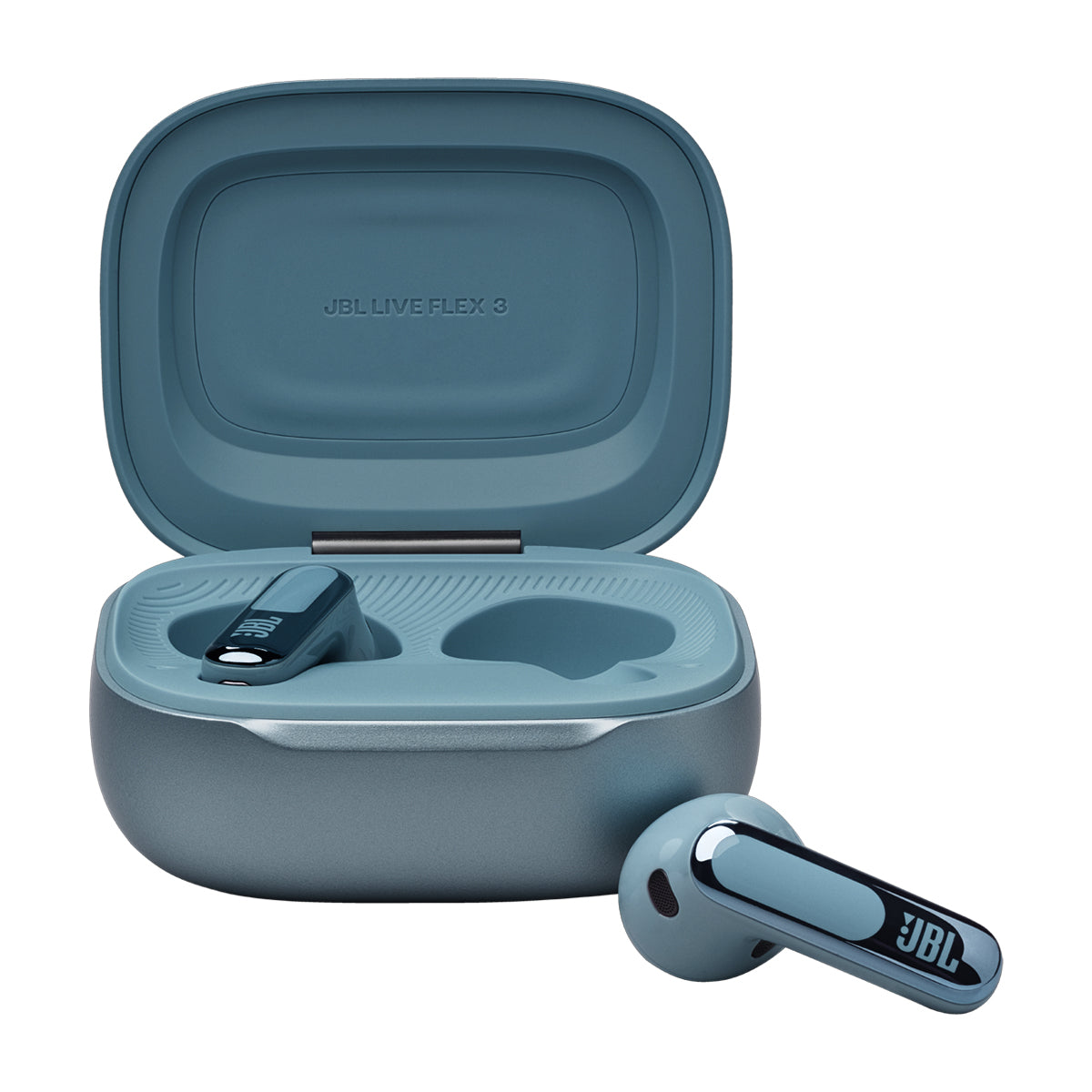 JBL Live Flex 3 True Wireless Audífonos Inalámbricos Bluetooth | True Adaptive Noise Cancelling | Azul