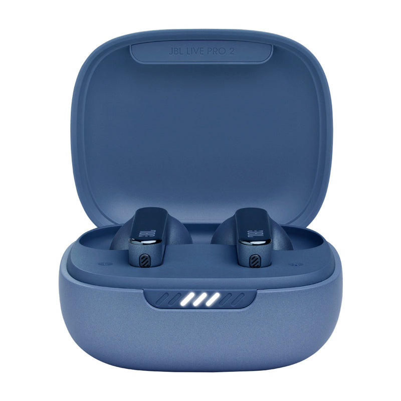 JBL Live Pro 2 TWS True Wireless Audífonos Inalámbricos Bluetooth | True Adaptive Noise Cancelling | Azul