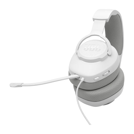 JBL Quantum 100M2 Headset Gaming Audífonos Over-Ear de Cable para Smartphones / MAC / PC / Consolas | Blanco
