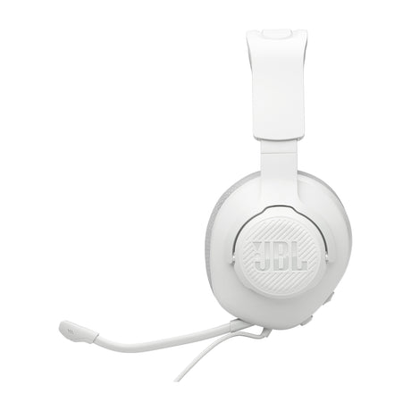 JBL Quantum 100M2 Headset Gaming Audífonos Over-Ear de Cable para Smartphones / MAC / PC / Consolas | Blanco