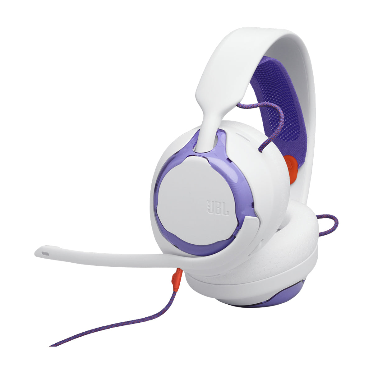 JBL Quantum 250 Headset Gaming Audífonos Over-Ear de Cable para Smartphones / MAC / PC / Consolas | Blanco