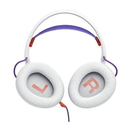 JBL Quantum 250 Headset Gaming Audífonos Over-Ear de Cable para Smartphones / MAC / PC / Consolas | Blanco