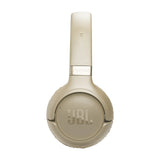 JBL Tune 680NC Audífonos Inalámbricos Bluetooth On-Ear | Adaptive Noise Cancelling | Beige