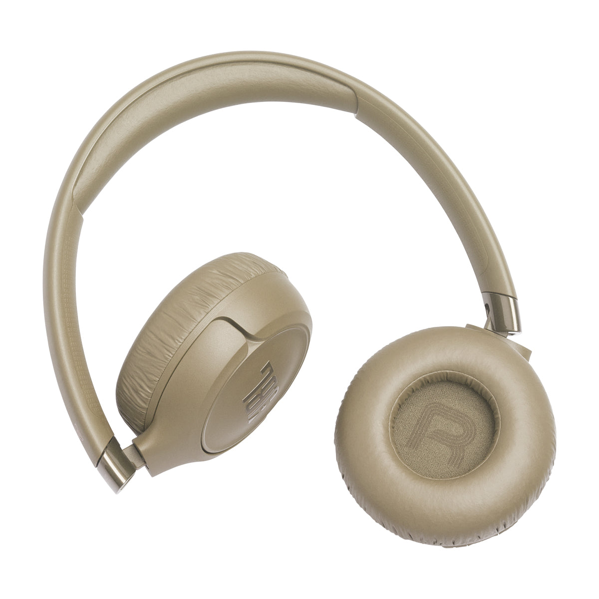 JBL Tune 680NC Audífonos Inalámbricos Bluetooth On-Ear | Adaptive Noise Cancelling | Beige